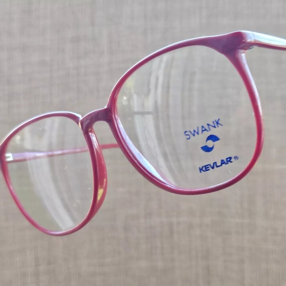 Kelvar by Swank Women Eyeglasses Frame EXPO Red Glasses 55[]16 140 Read desc